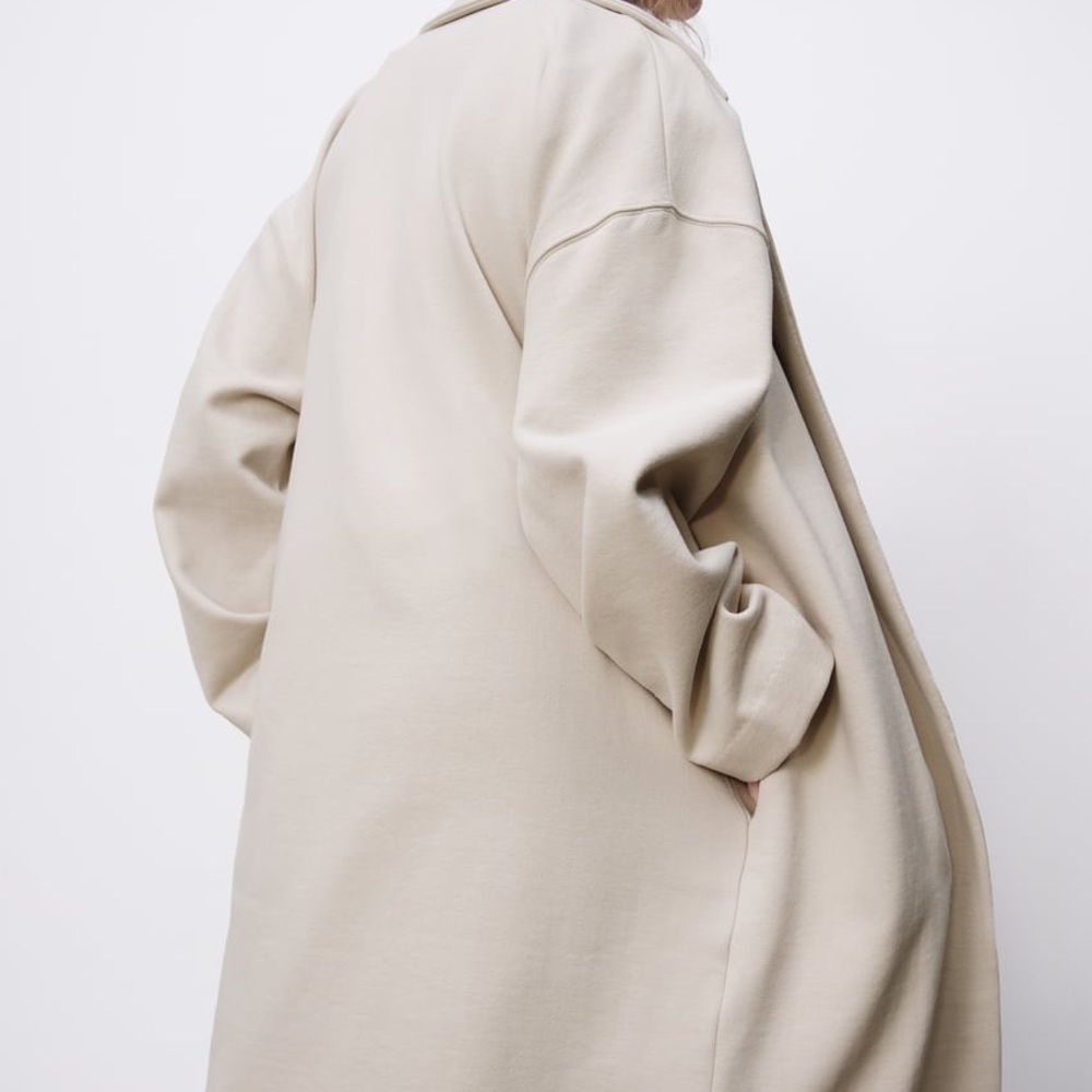 NWT Zara Women’s Lapel Collar With Pockets - Picture 4 of 8